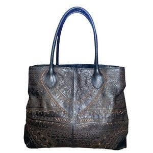 Roberto Pancani Firenze Genuine Leather Purse Boho